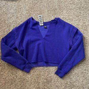 Urban Outfitters cropped sweatshirt